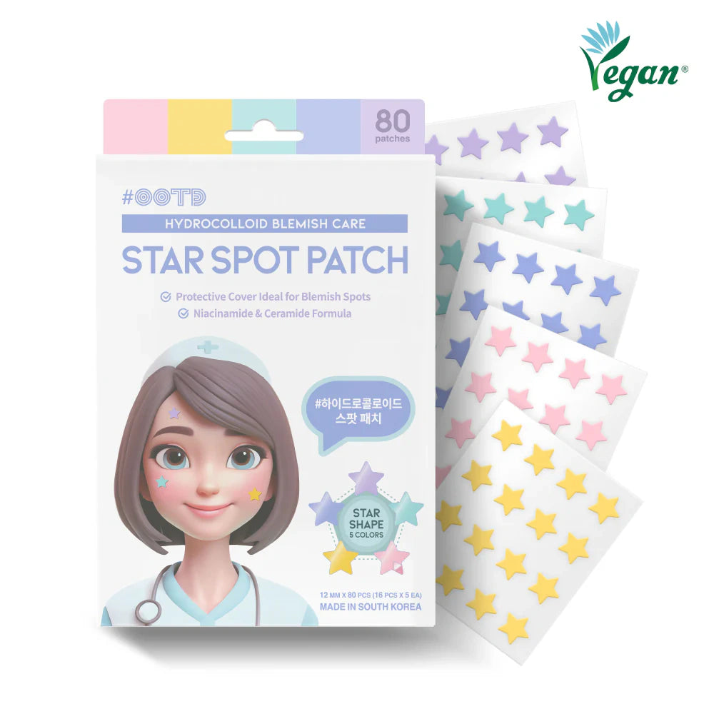 #OOTD Star Spot Patch (80 Dots) Korean Spot Treatments
