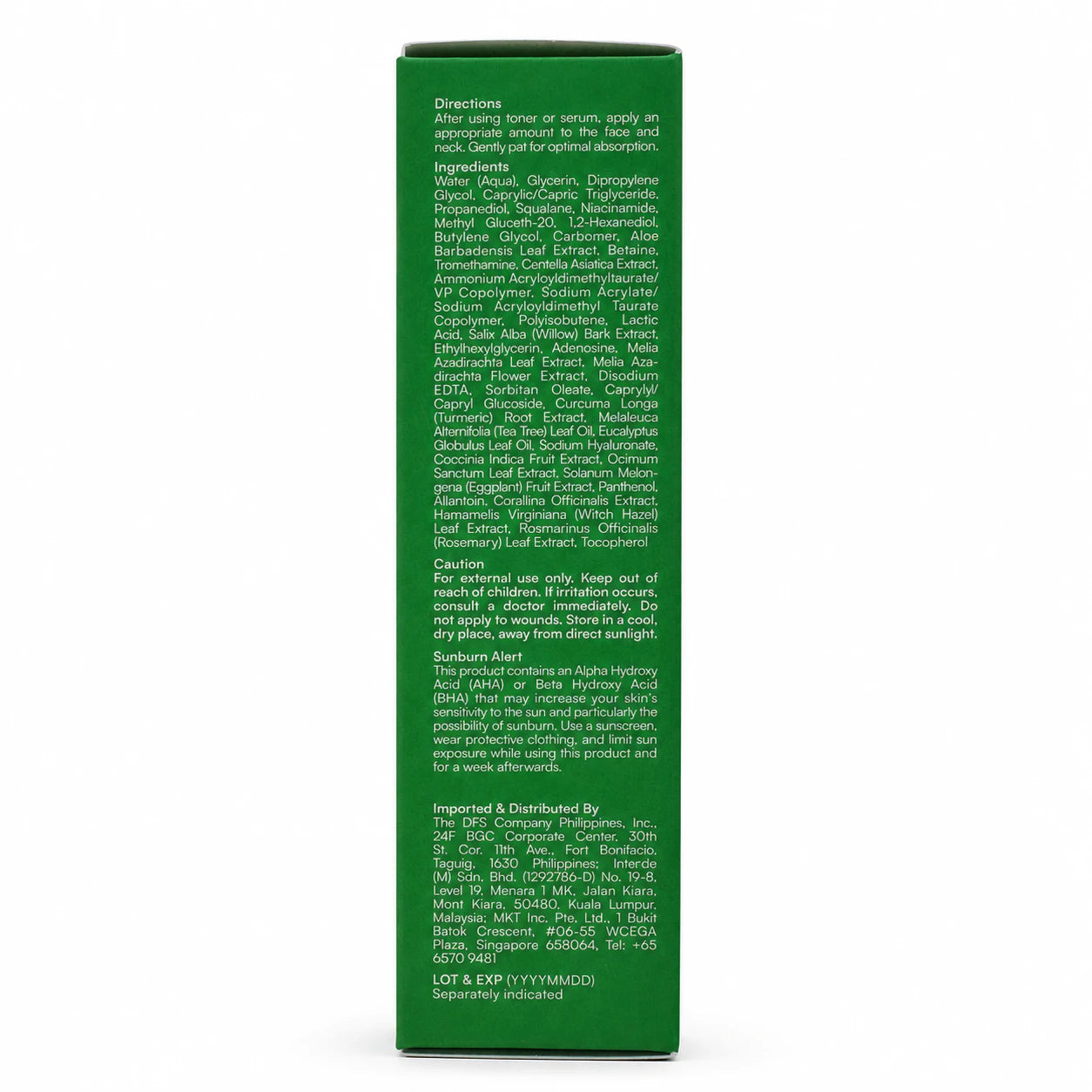 Face Republic Calming Care AHA/BHA Moisturizer 50ml