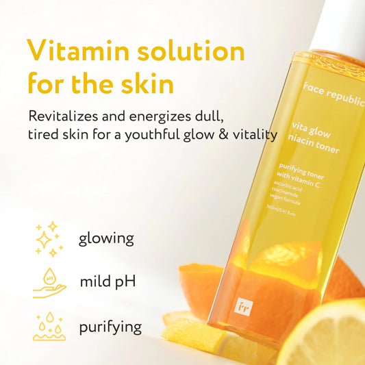 Face Republic Vita Glow Niacin Toner 160ml