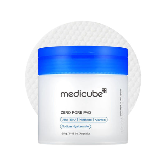 medicube Zero Pore Pad 2.0 dual-action toner pads for pores and skin texture
