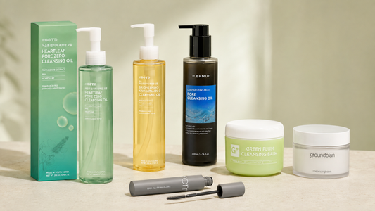Five Korean first cleanse products with rom&nd Han All Fix Mascara for a waterproof makeup removal guide
