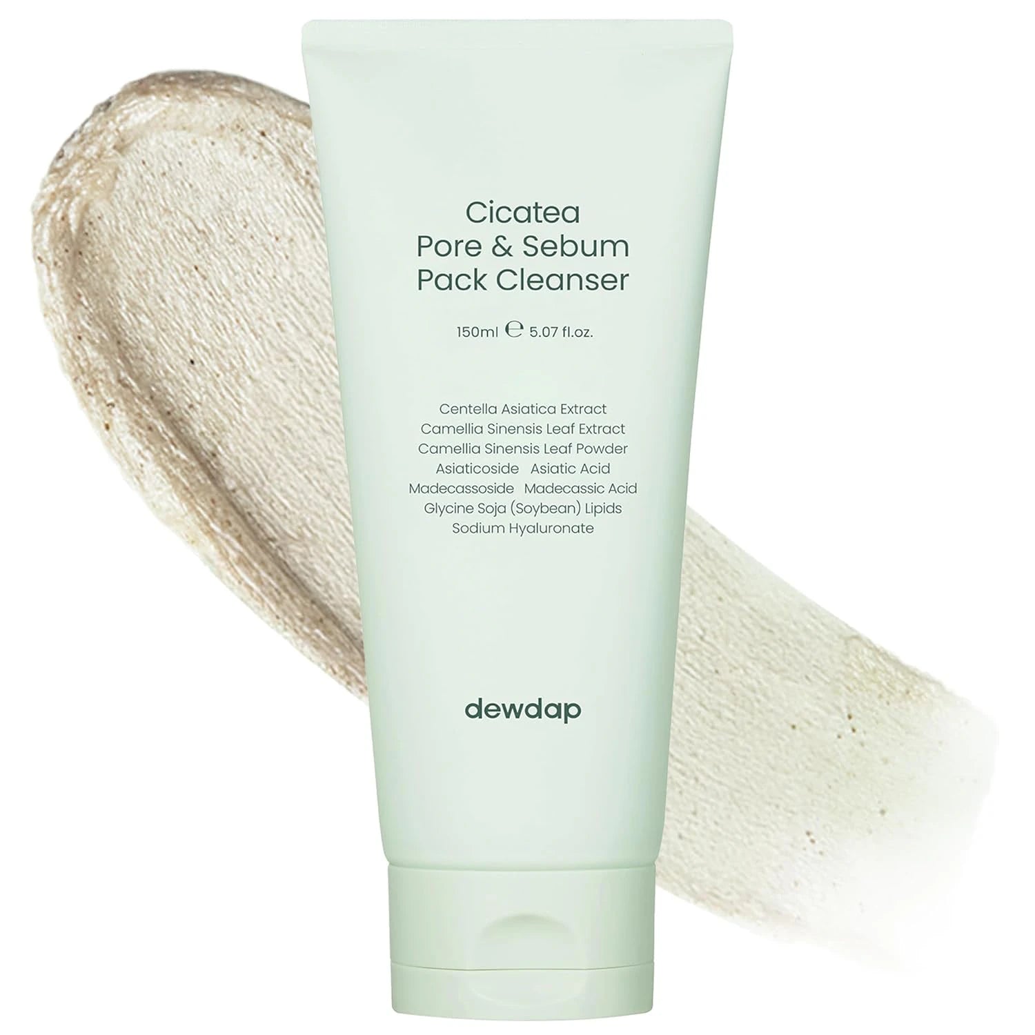 dewdap Cicatea Pore & Sebum Pack Cleanser Korean Cleansers