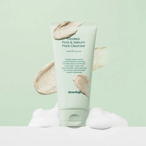 dewdap Cicatea Pore & Sebum Pack Cleanser Korean Cleansers