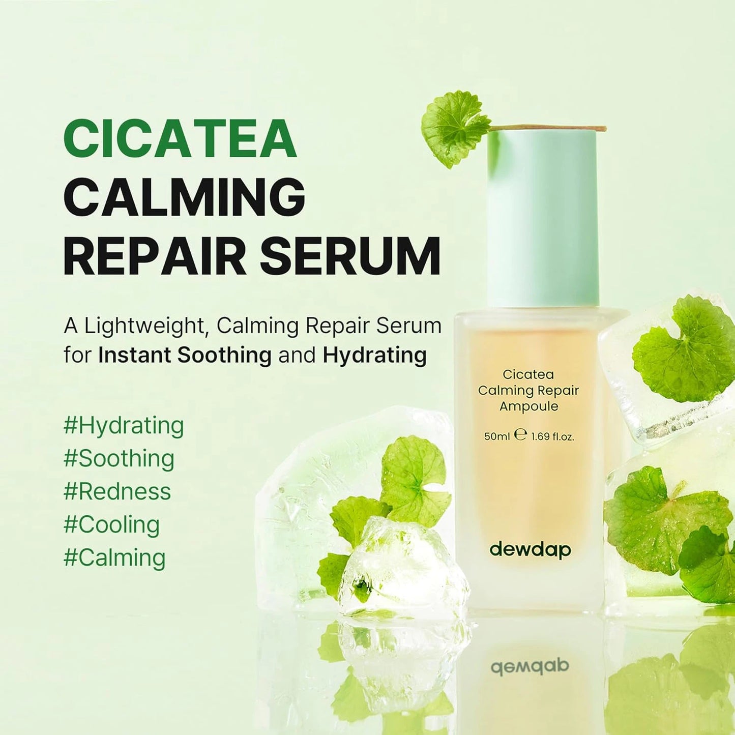 dewdap Cicatea Calming Repair Ampoule Korean Serums