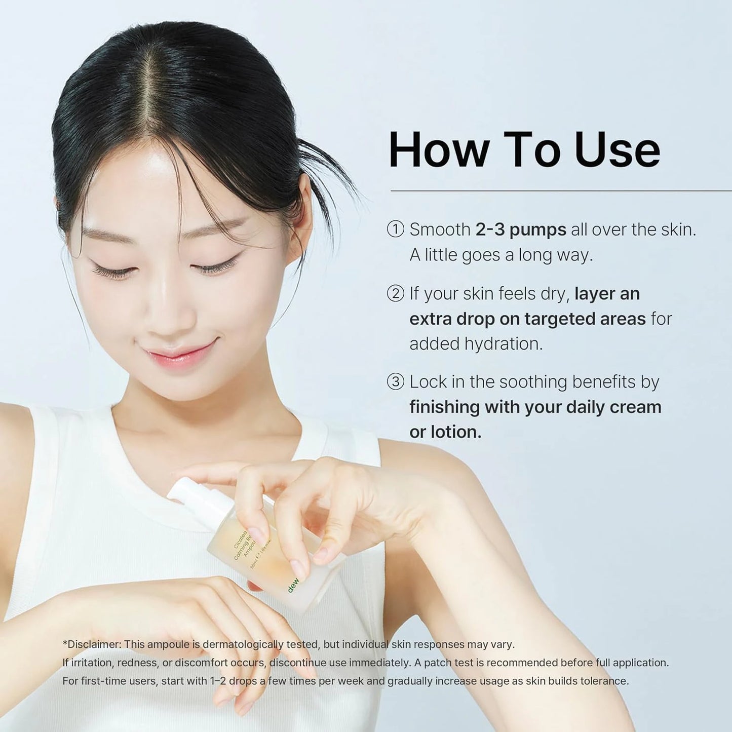 dewdap Cicatea Calming Repair Ampoule Korean Serums