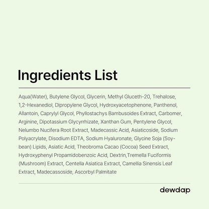 dewdap Cicatea Calming Repair Ampoule Korean Serums