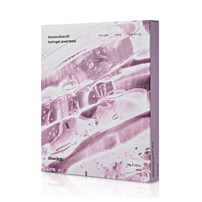 dewdap Dewtox Glow Lift Hydrogel Jewel Mask (4 Sheets) Korean Masks