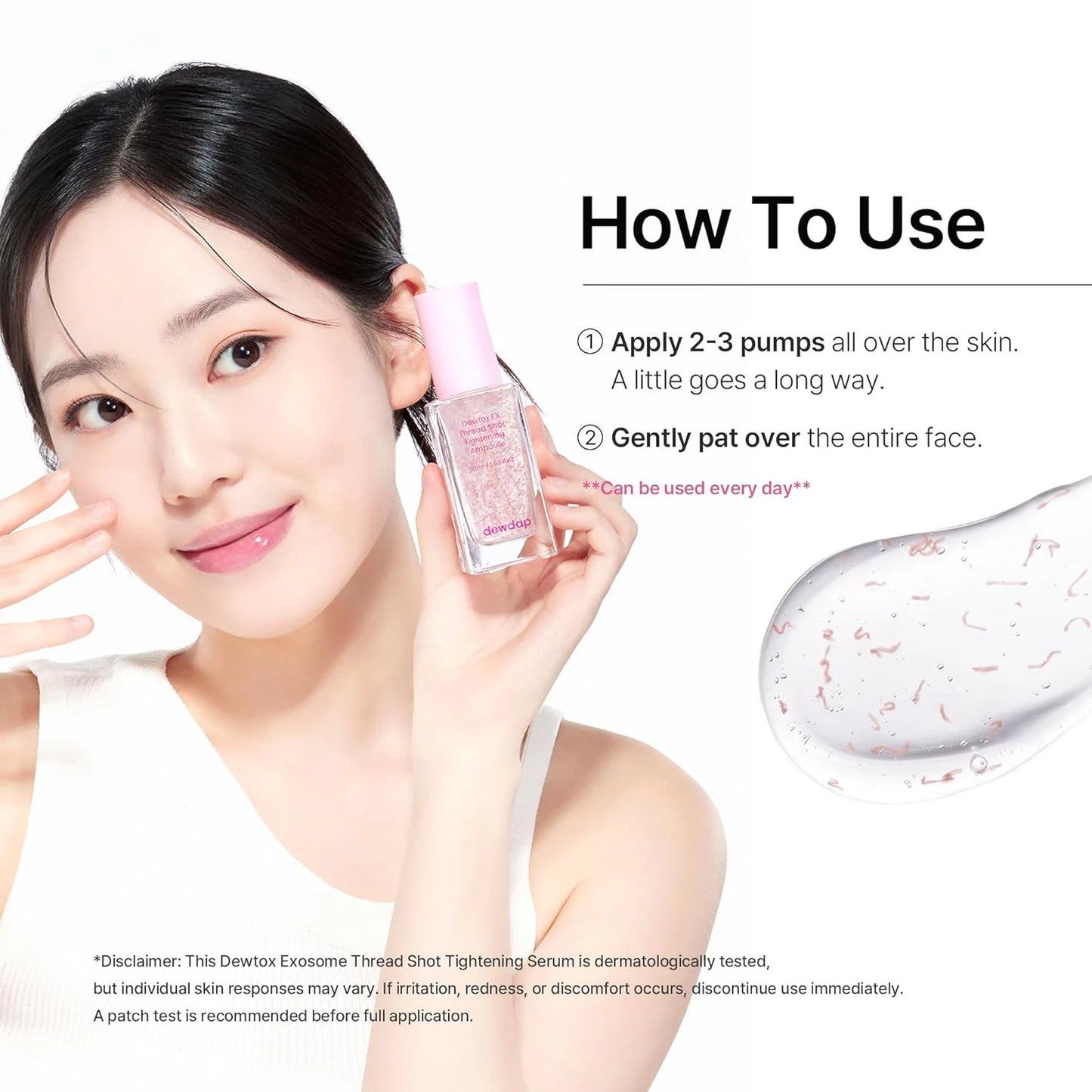 dewdap Dewtox EX Thread Shot Tightening Ampoule Korean Serums