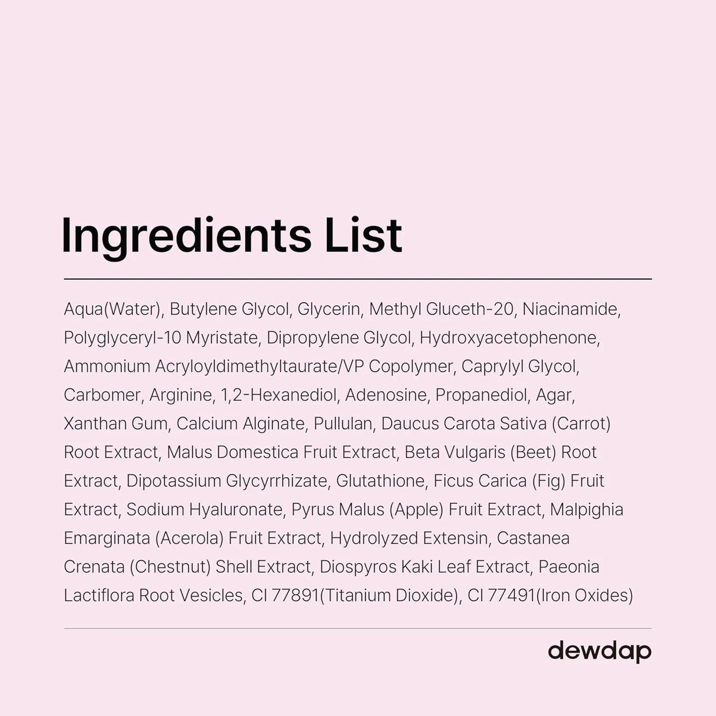 dewdap Dewtox EX Thread Shot Tightening Ampoule Korean Serums