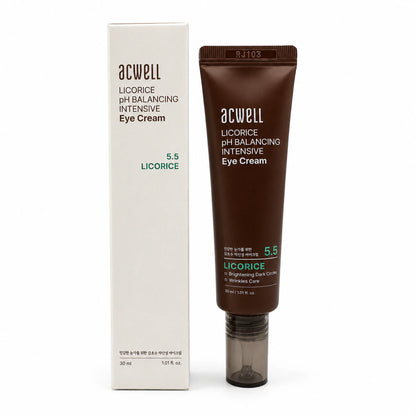 ACWELL Licorice pH Balancing Intensive Eye Cream 30 ml with front packaging