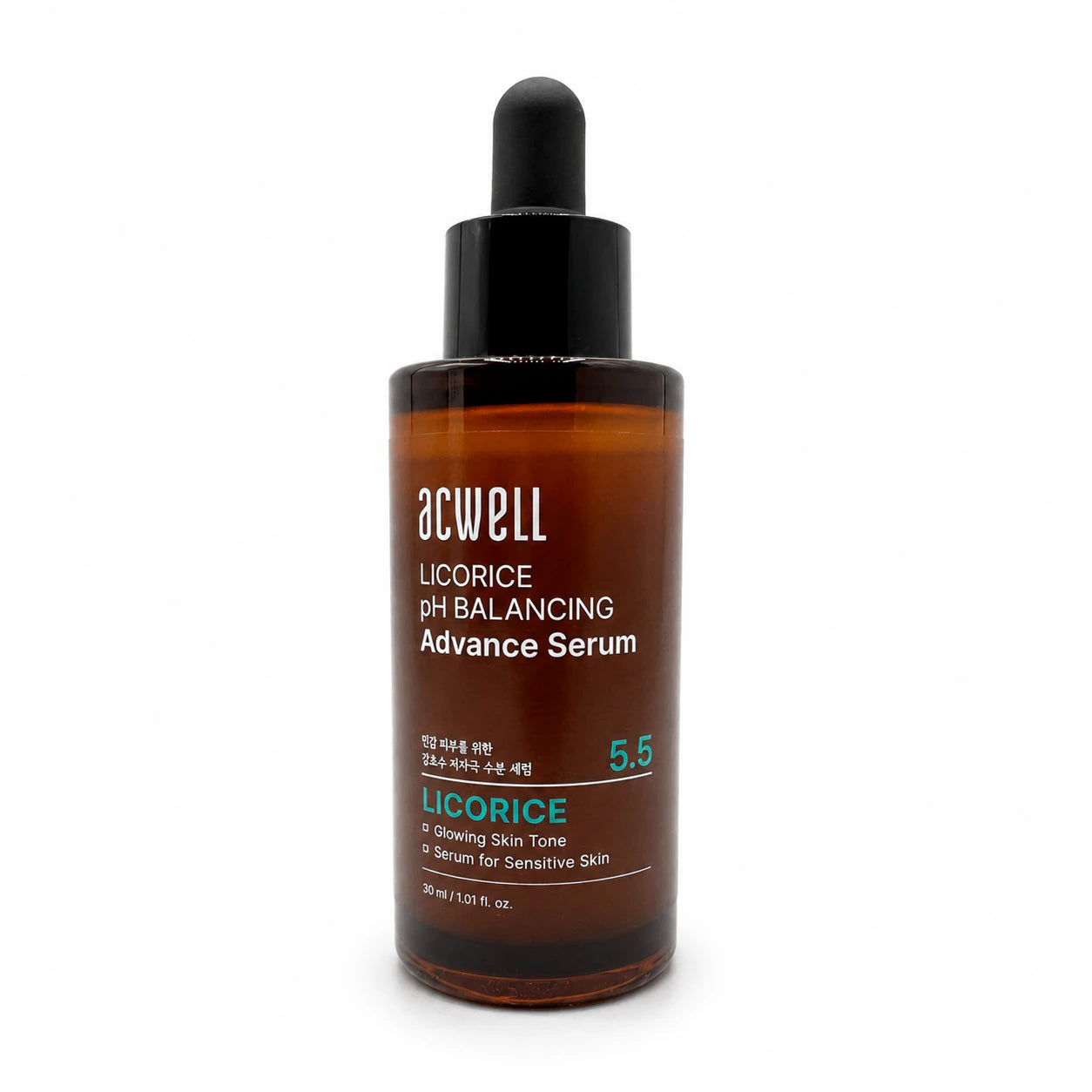ACWELL 5.5 Licorice Facial Serum bottle front view