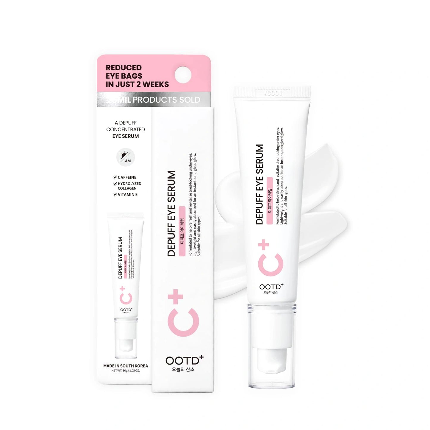 #OOTD Depuff Eye Serum Korean Moisturizers