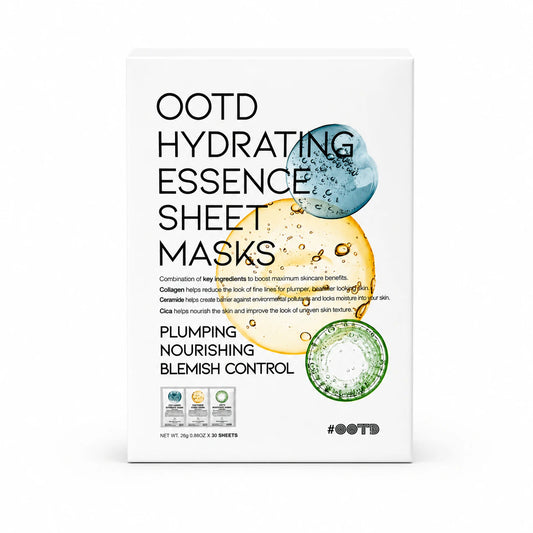 #OOTD Hydrating Essence Sheet Mask Pack (30 Sheets)