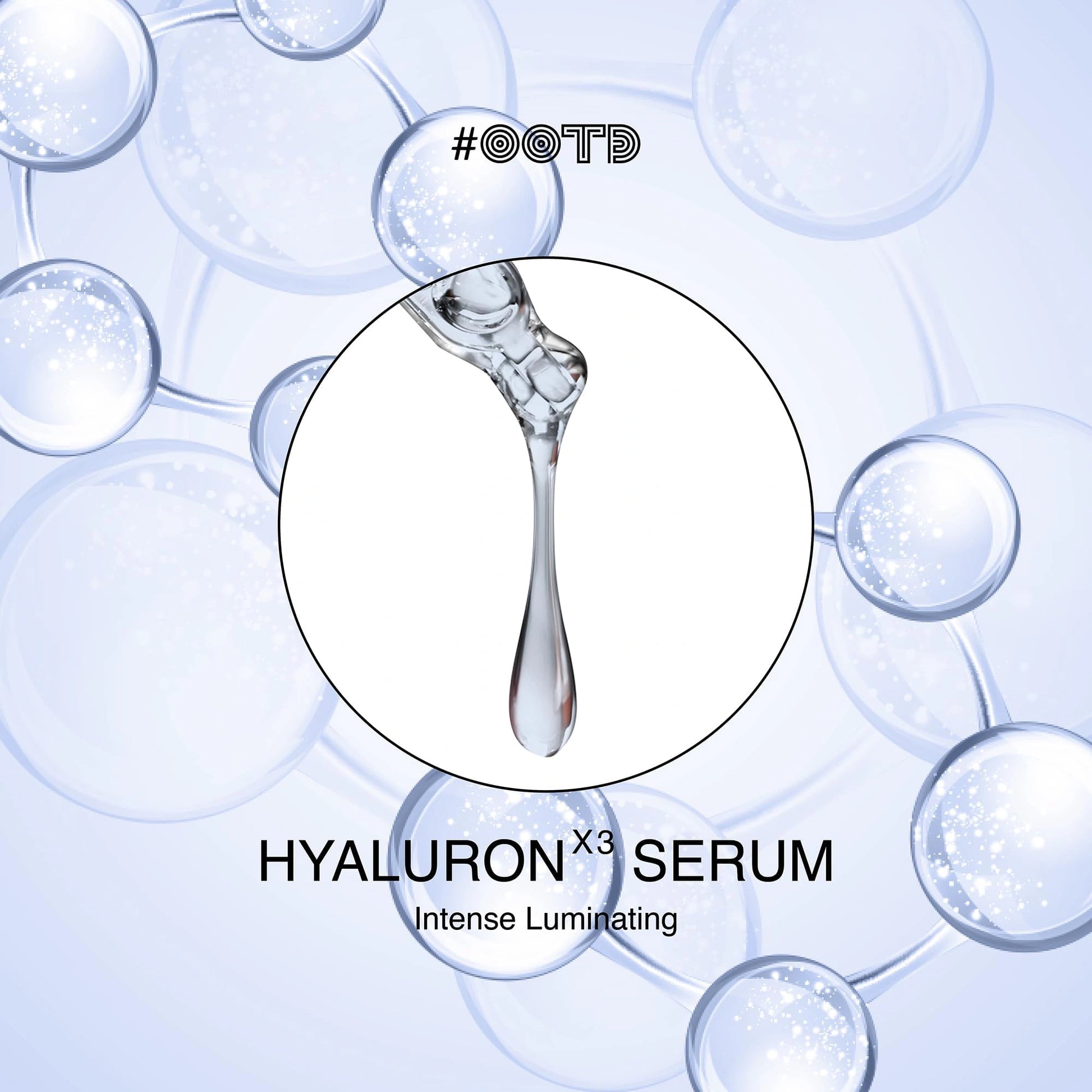 #OOTD Triple Hyaluronic Acid Serum Glowing Mask (10 Sheets) Korean Masks