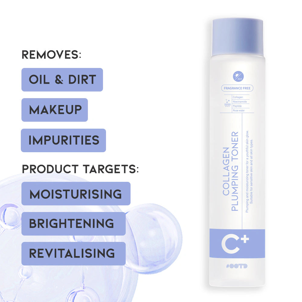 #OOTD Collagen Plumping Toner A.M Korean Toners