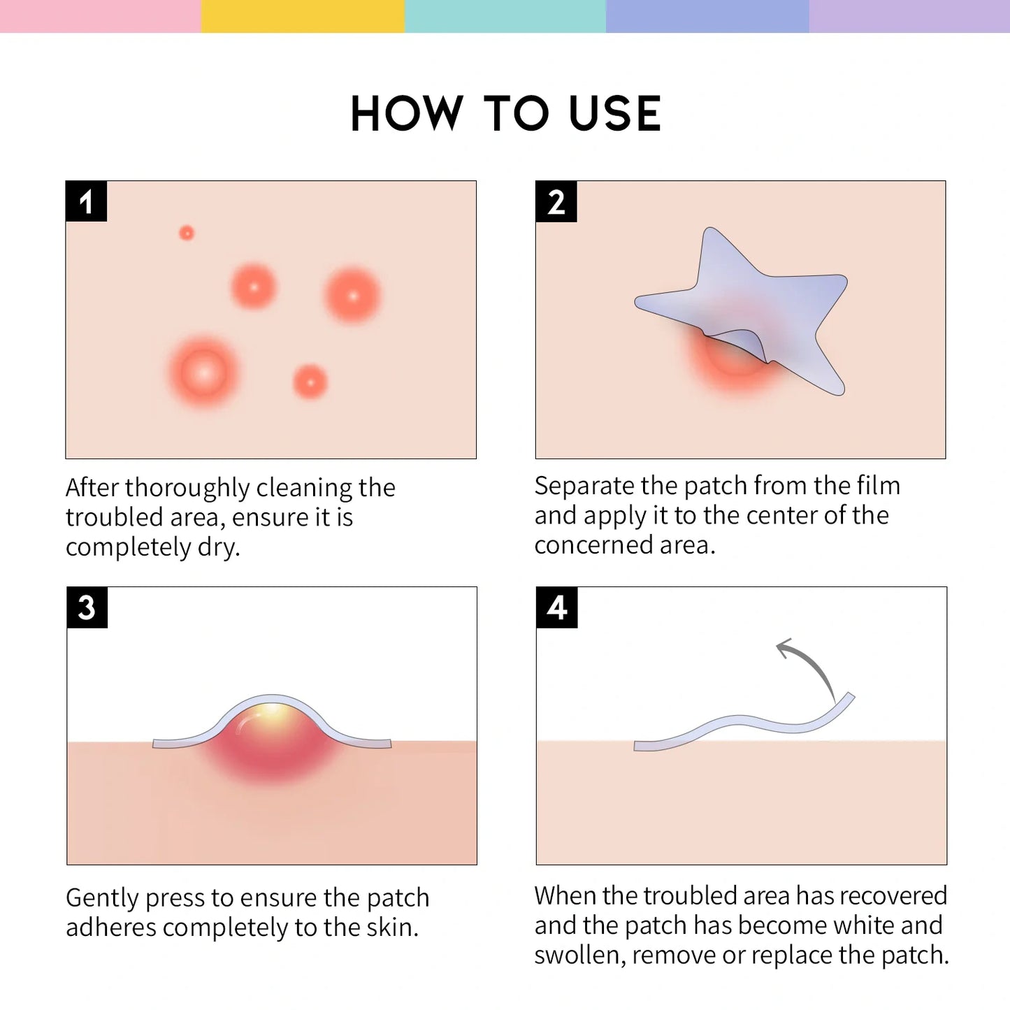 #OOTD Star Spot Patch (80 Dots) Korean Spot Treatments