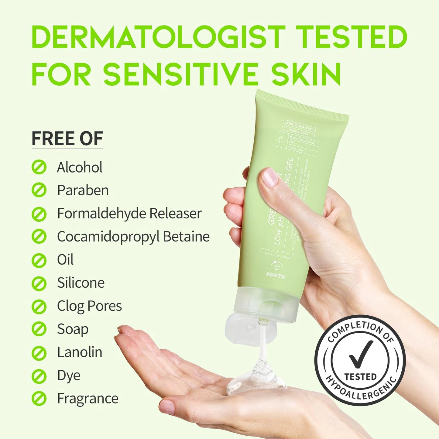 #OOTD Green Plum Low pH Cleansing Duo Set Korean Cleansers