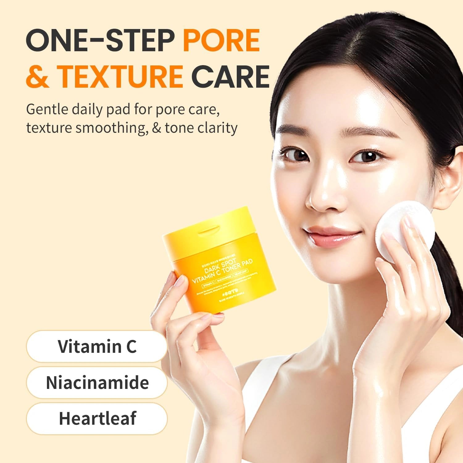 #OOTD Dark Spot Vitamin C Toner Pad (70 Pads) Korean Toner Pads