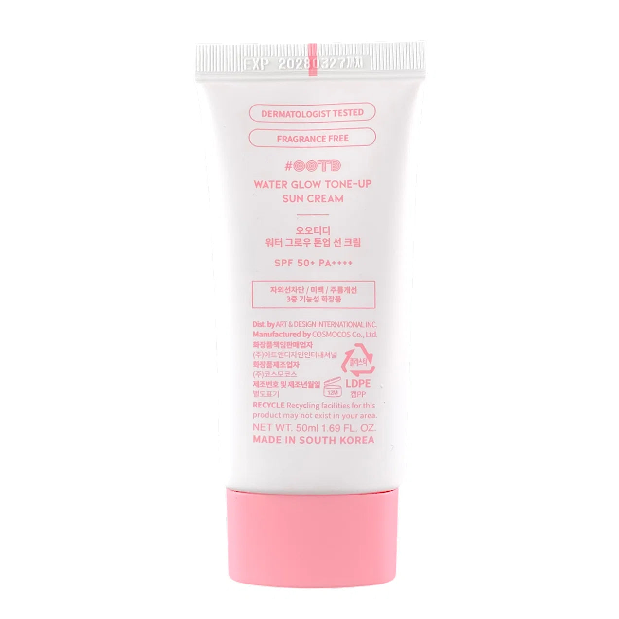 #OOTD Water Glow Tone-Up Sun Cream Korean Sunscreens