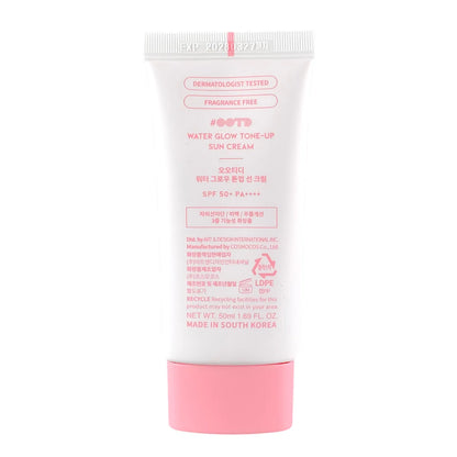 #OOTD Water Glow Tone-Up Sun Cream Korean Sunscreens