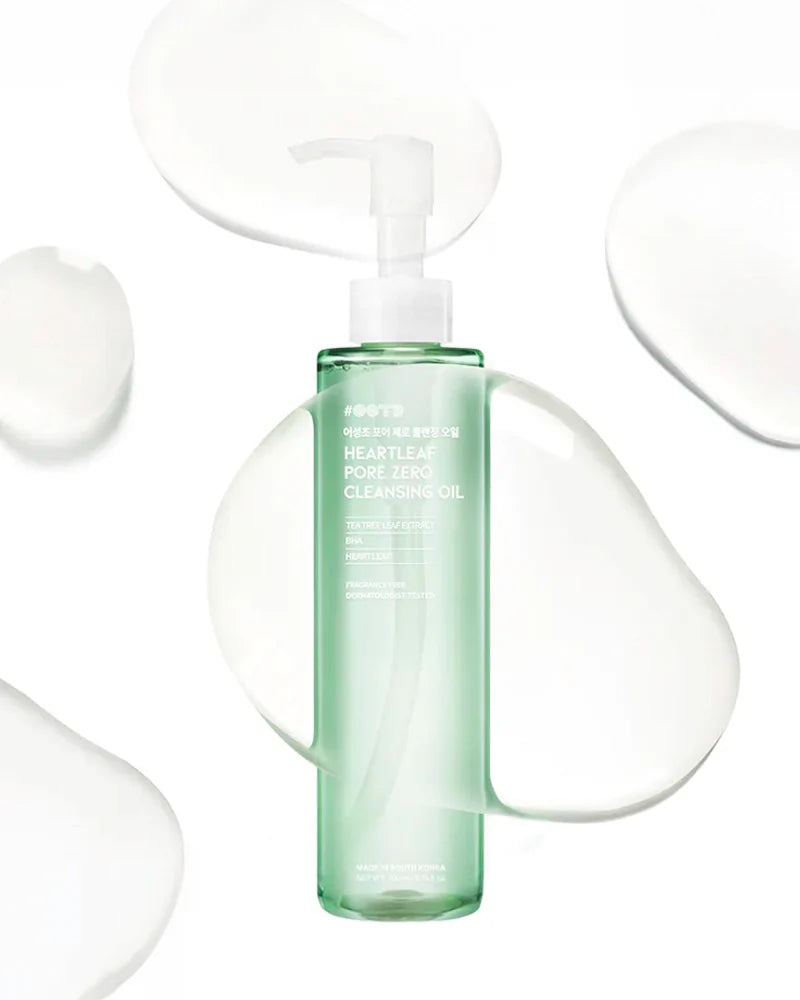 #OOTD Heartleaf Pore Zero Cleansing Oil Korean Cleansers