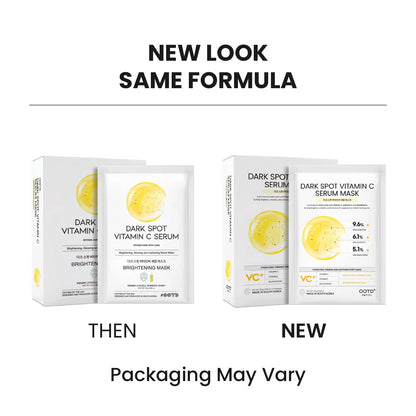 #OOTD Dark Spot Vitamin C Serum Mask (10 Sheets) Korean Masks