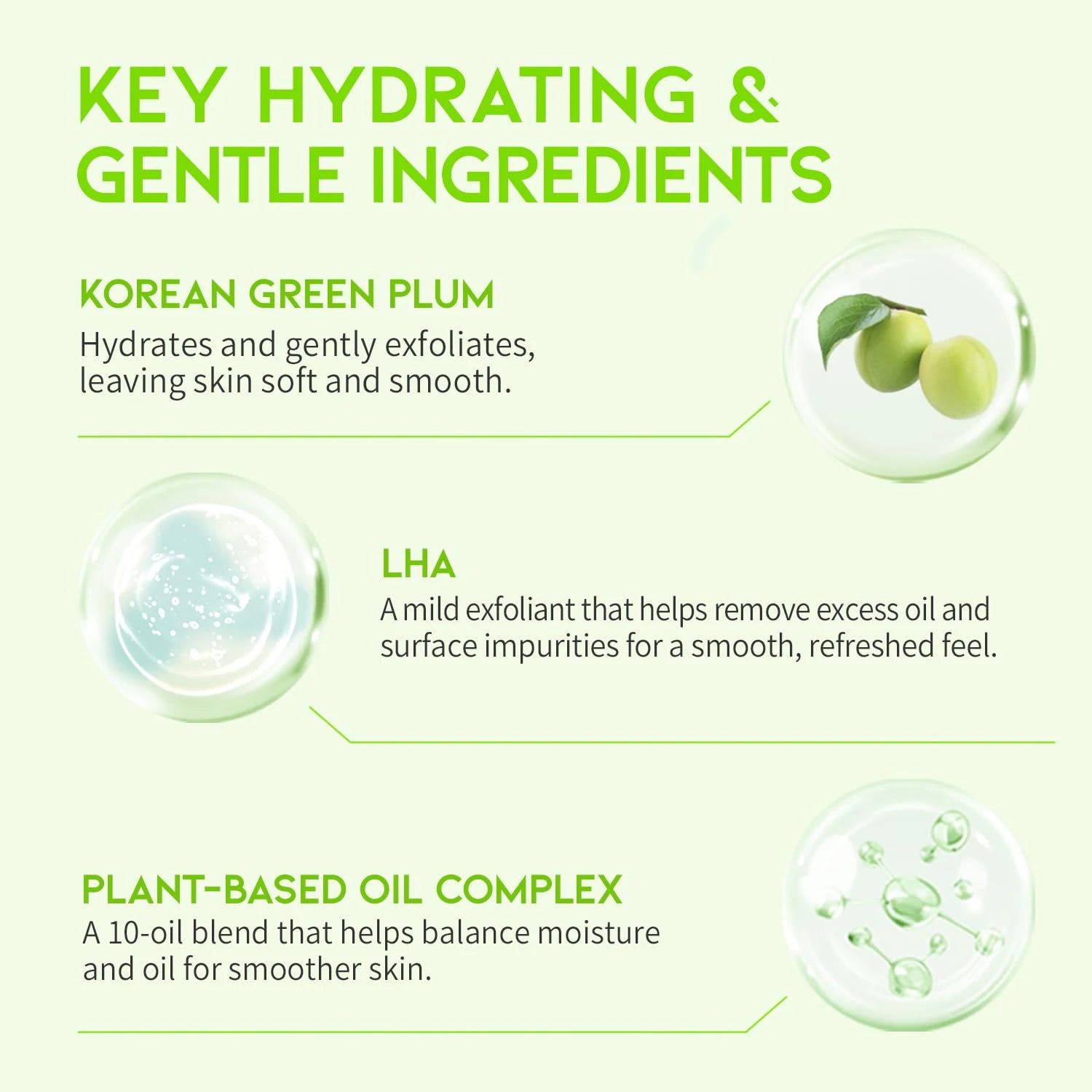 #OOTD Green Plum Low pH Cleansing Duo Set Korean Cleansers