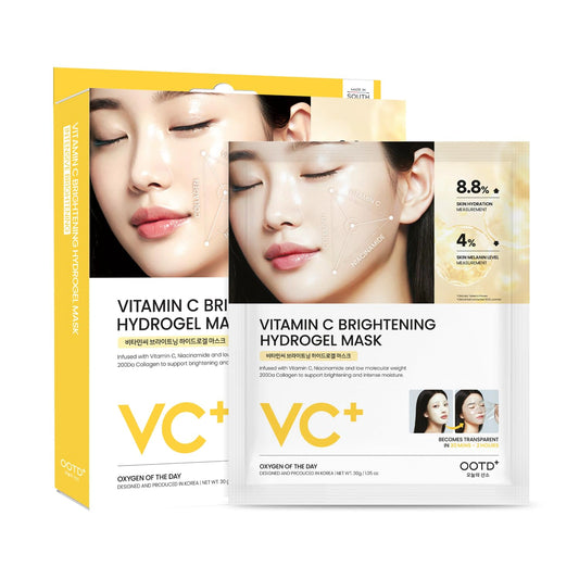 #OOTD Vitamin C Brightening Hydrogel Mask (5 Sheets) Korean Masks
