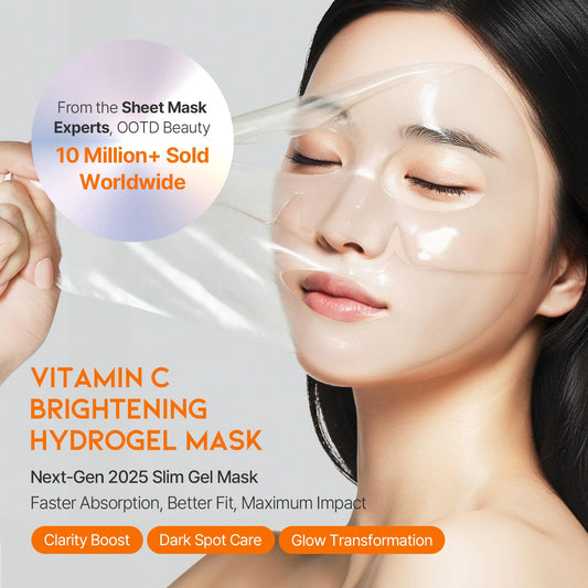 #OOTD Vitamin C Brightening Hydrogel Mask (5 Sheets) Korean Masks