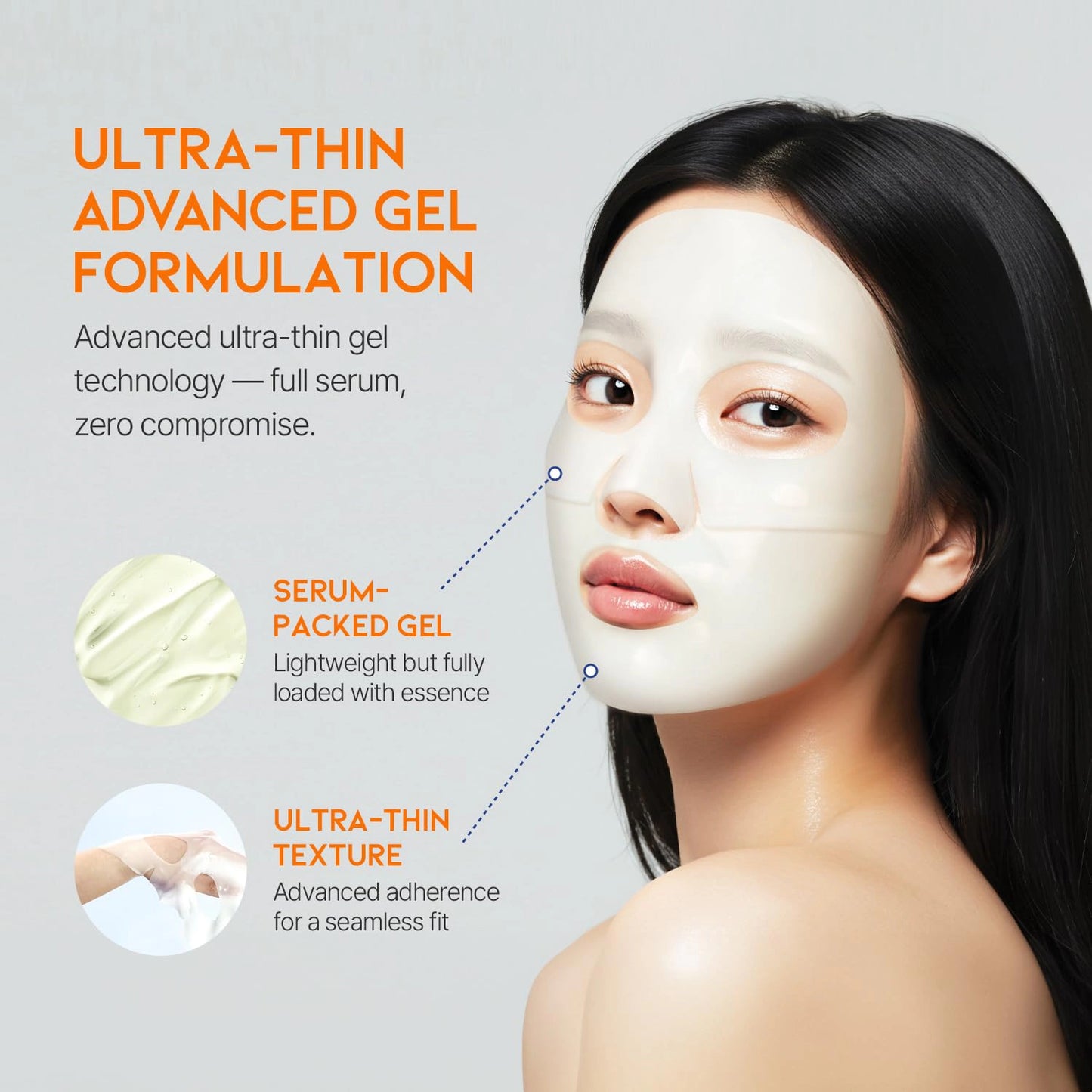 #OOTD Vitamin C Brightening Hydrogel Mask (5 Sheets) Korean Masks