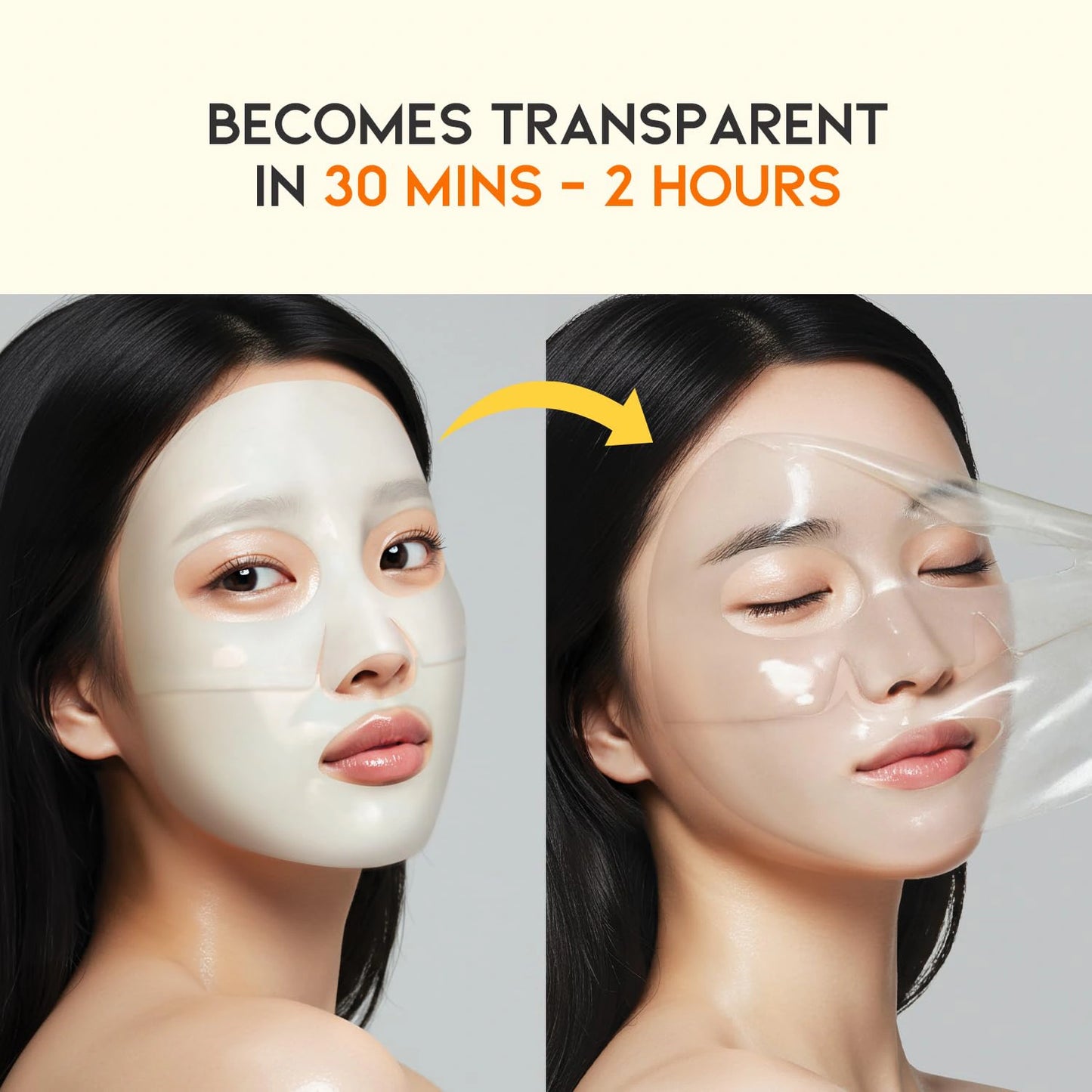 #OOTD Vitamin C Brightening Hydrogel Mask (5 Sheets) Korean Masks