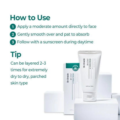 Dr. Oracle 21;Stay A-Thera Cream Korean Moisturizers