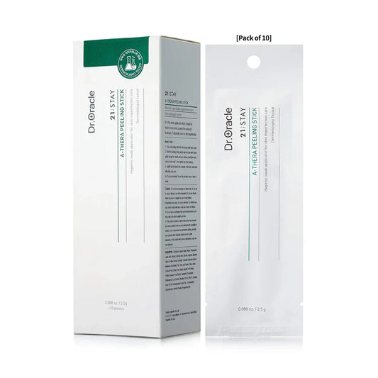 Dr. Oracle 21;Stay A-Thera Peeling Stick (10 Sticks) Korean Exfoliators
