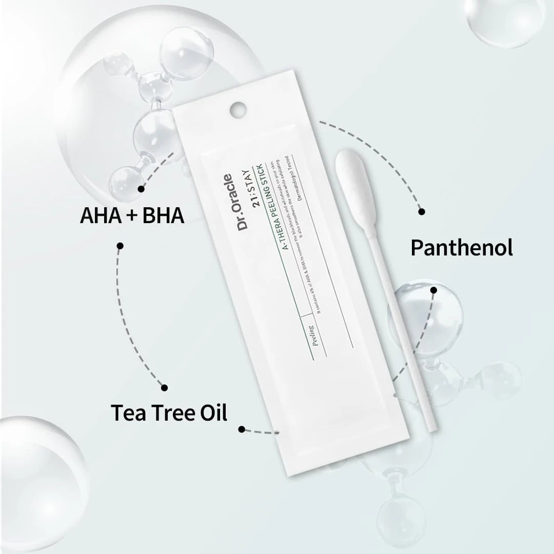Dr. Oracle 21;Stay A-Thera Peeling Stick (10 Sticks) Korean Exfoliators