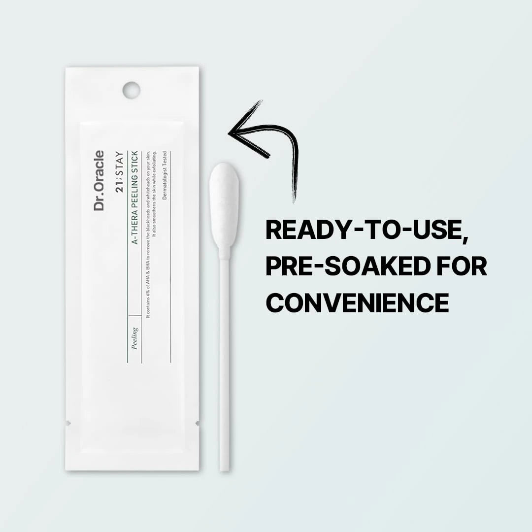 Dr. Oracle 21;Stay A-Thera Peeling Stick (10 Sticks) Korean Exfoliators