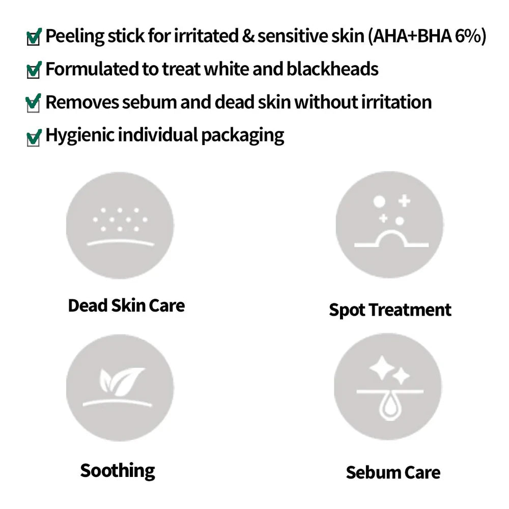 Dr. Oracle 21;Stay A-Thera Peeling Stick (10 Sticks) Korean Exfoliators