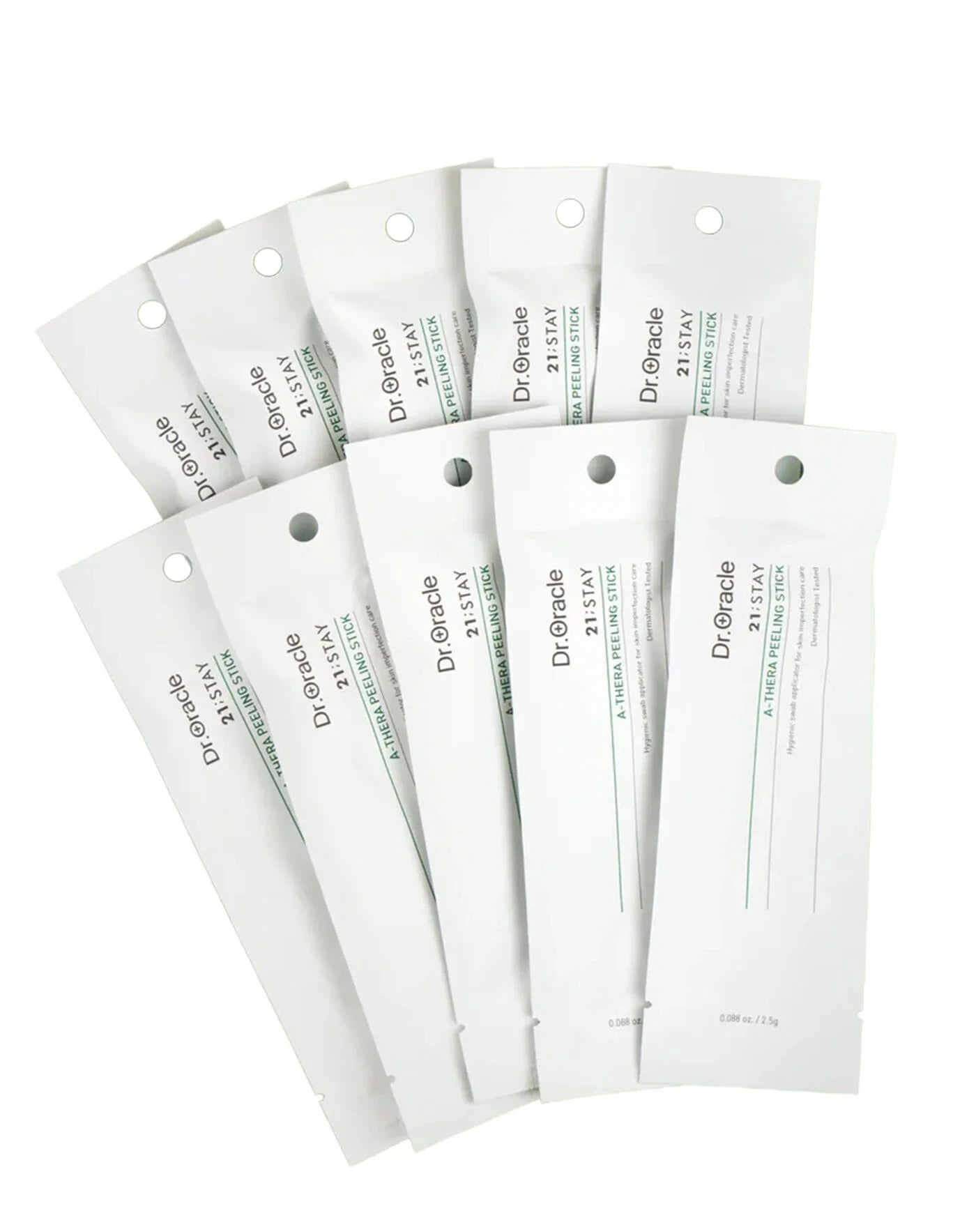 Dr. Oracle 21;Stay A-Thera Peeling Stick (10 Sticks) Korean Exfoliators