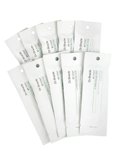 Dr. Oracle 21;Stay A-Thera Peeling Stick (10 Sticks) Korean Exfoliators