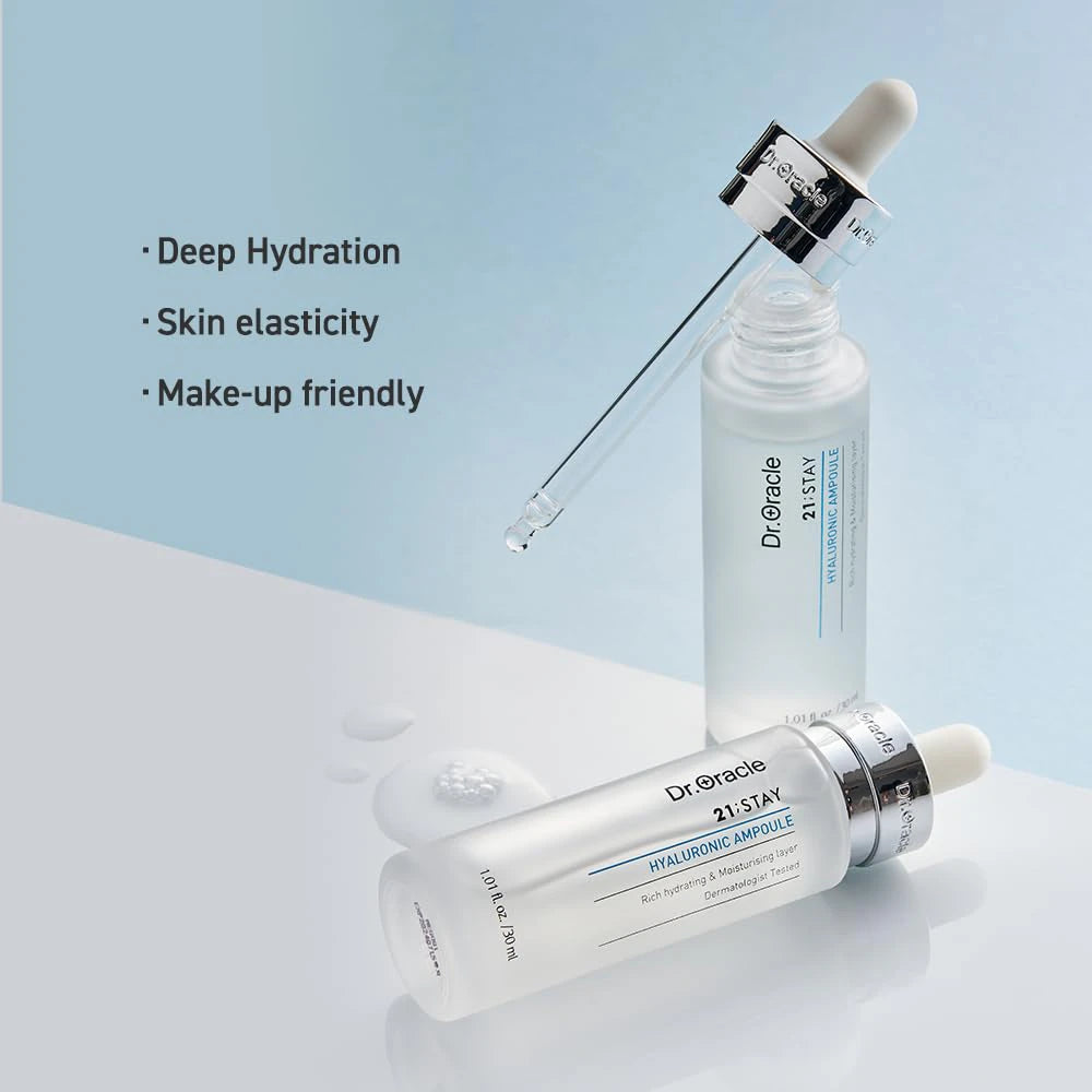 Dr. Oracle 21;Stay Hyaluronic Ampoule Korean Serums