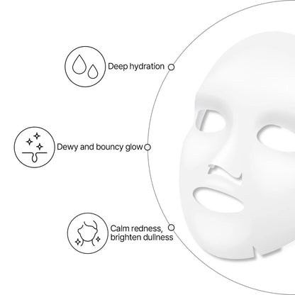 Dr. Oracle Hyaluronic Acid Recipe Moisturizing Blue Mask (10 Sheets) Korean Masks