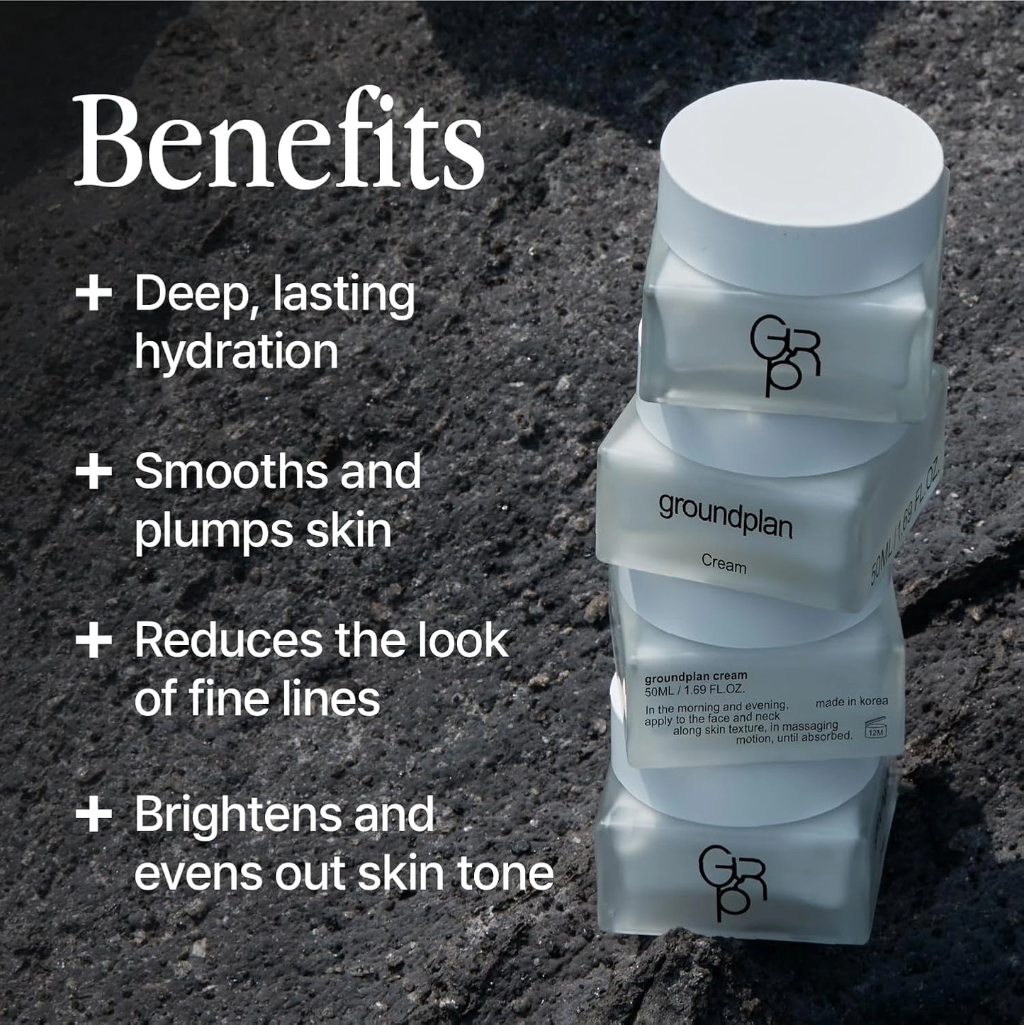 groundplan Cream (50 ml) Korean Moisturizers
