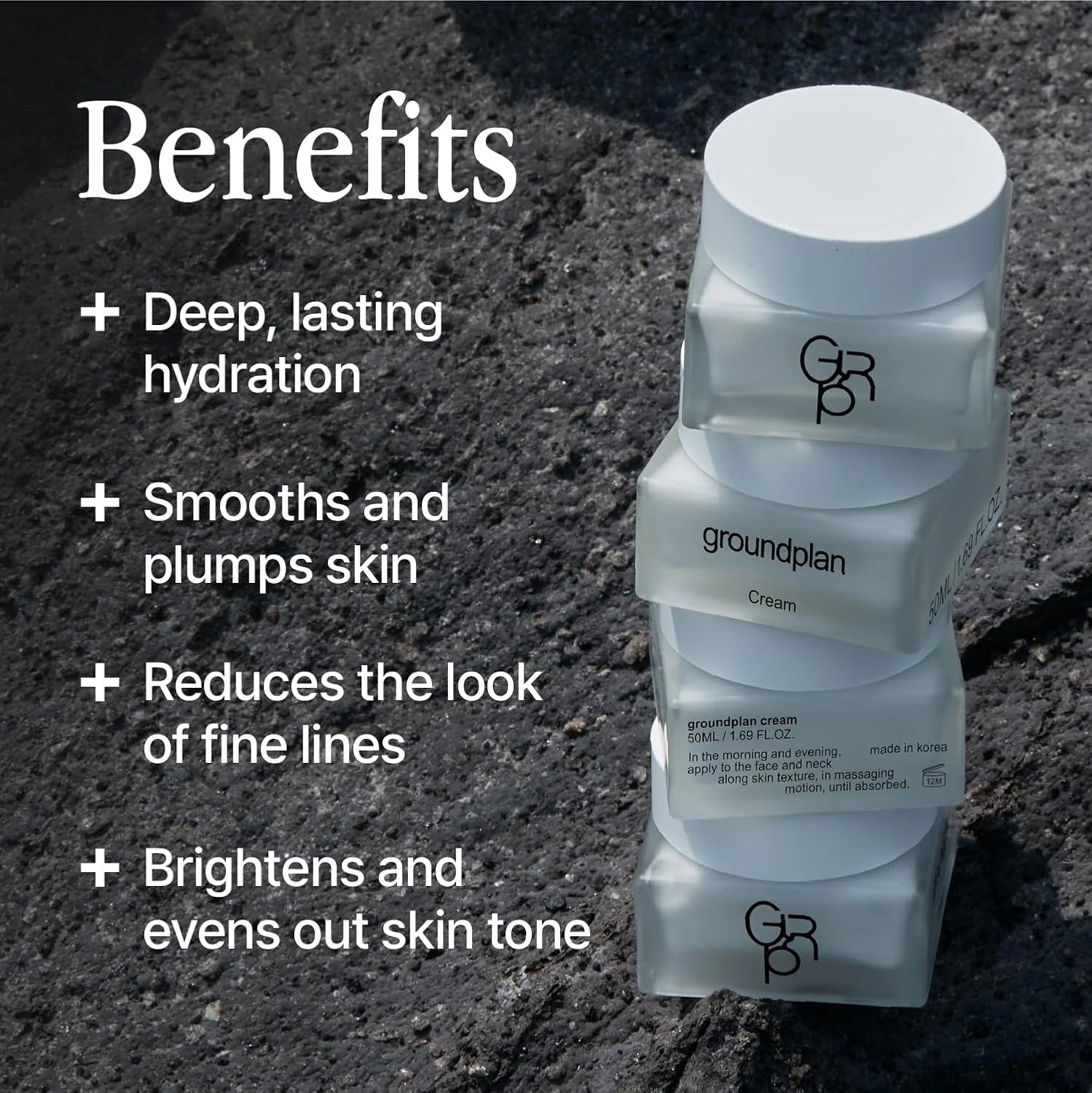 groundplan Cream (50 ml) Korean Moisturizers