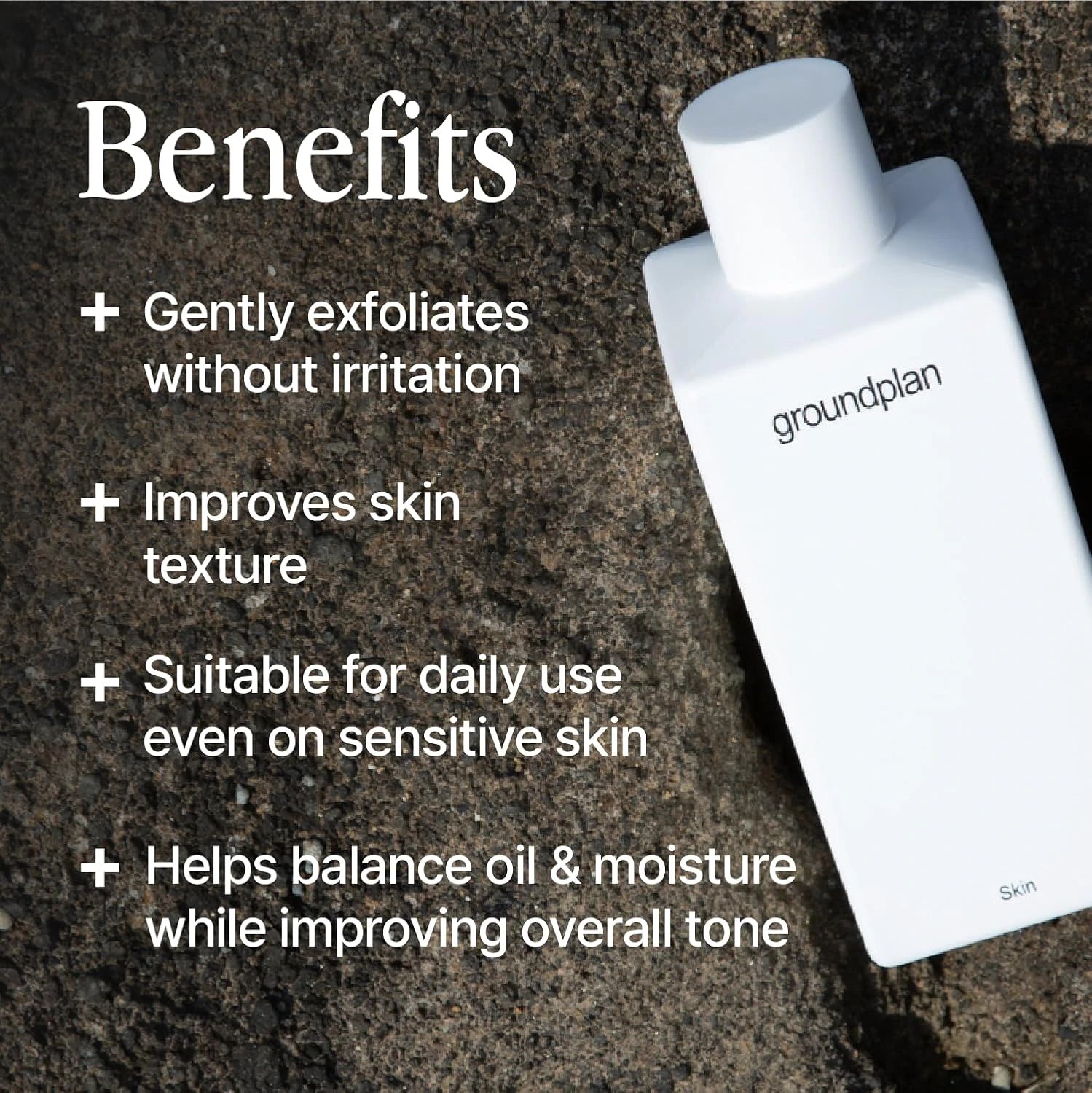 groundplan Skin (320 ml) Korean Toners