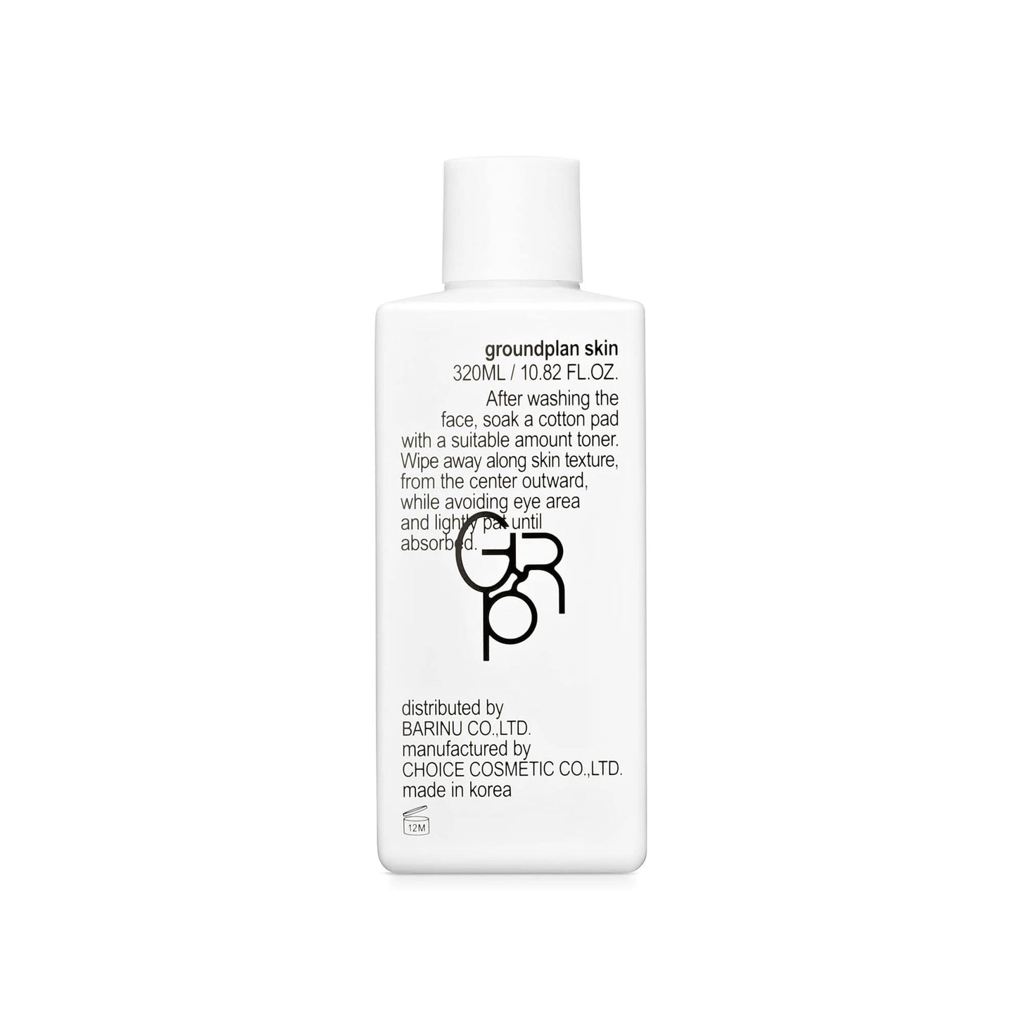 groundplan Skin (320 ml) Korean Toners