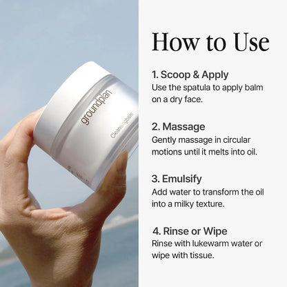 groundplan Cleansing Balm (90 g) Korean Cleansers