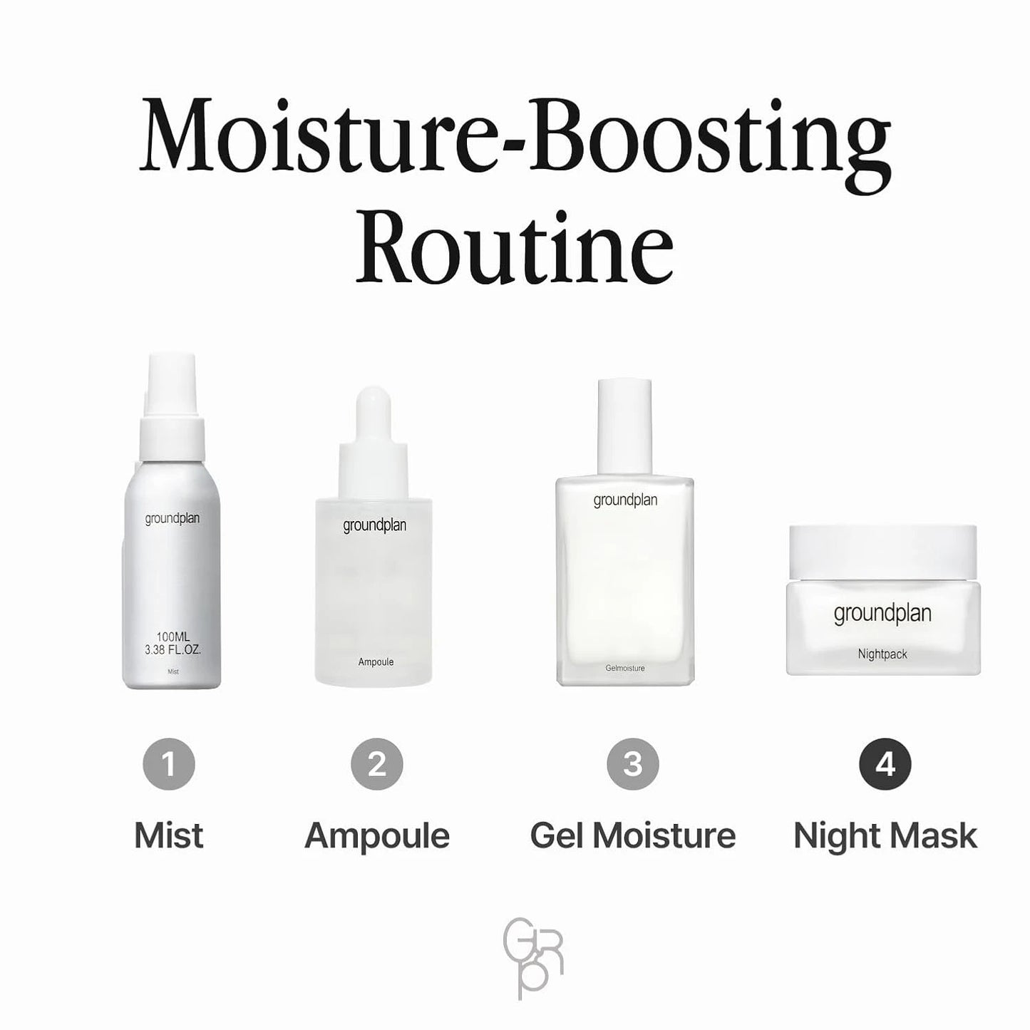 groundplan Nightpack (45 ml) Korean Moisturizers