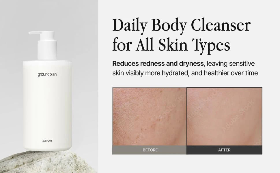 groundplan All-in-One Body Wash (500 g) Korean Body Care
