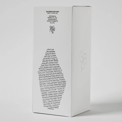 groundplan All-in-One Body Wash (500 g) Korean Body Care