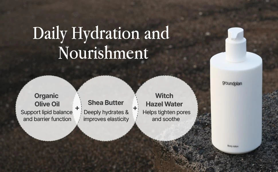 groundplan All-in-One Body Lotion (500 g) Korean Body Care