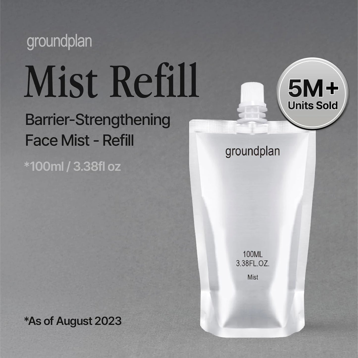 groundplan Mist Refill (100 ml) Korean Face Mists